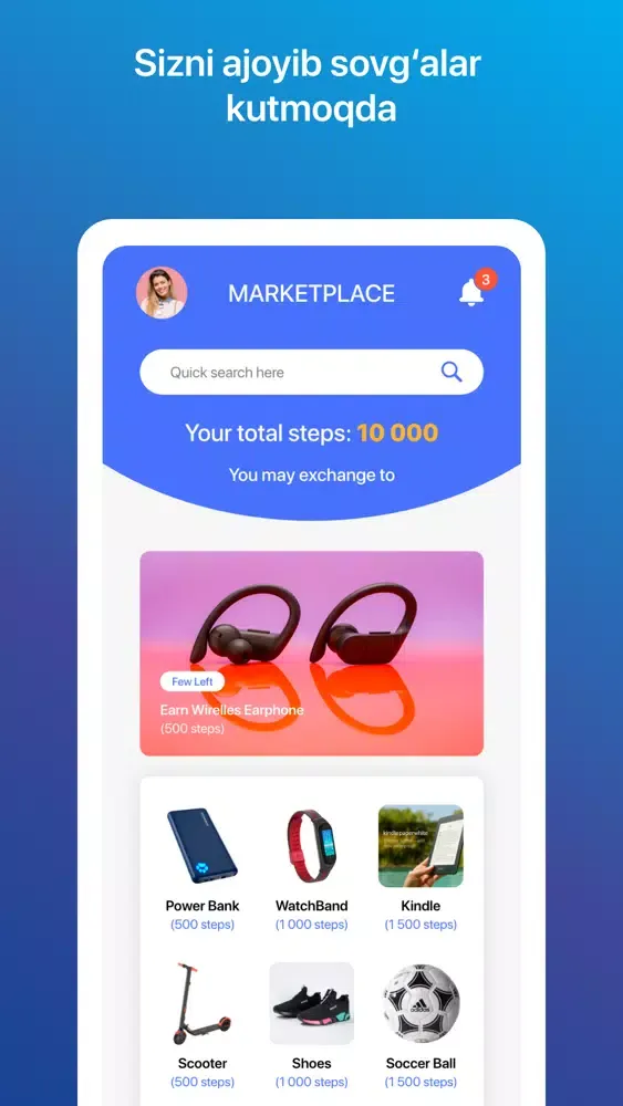 StepApp.uz Screenshots