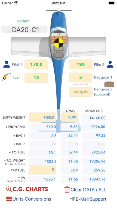 Скриншоты DA20 M&B mobile