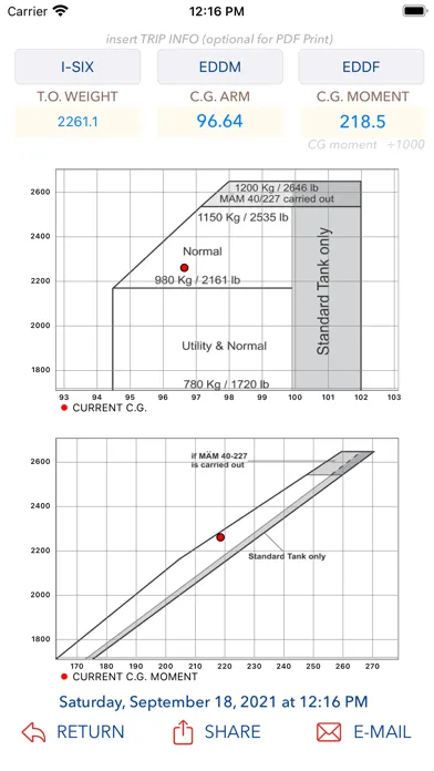 DA40 M&B mobile应用截图
