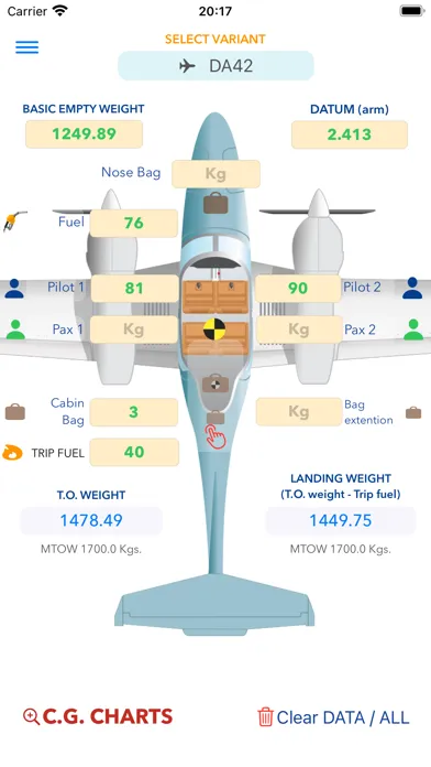 تصاویر DA42 M&B mobile