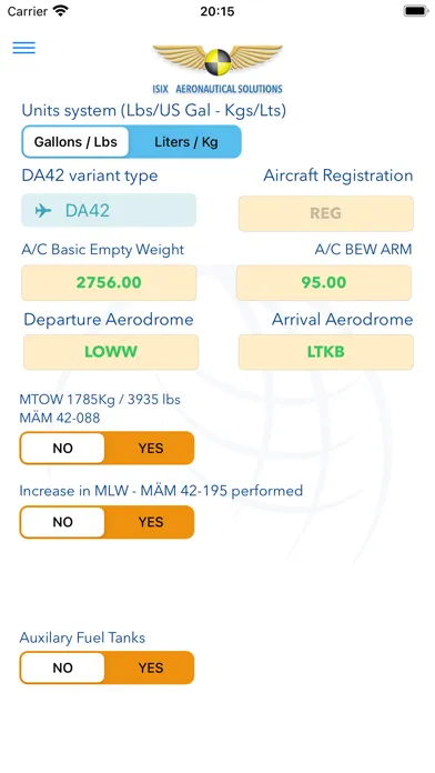 تصاویر DA42 M&B mobile