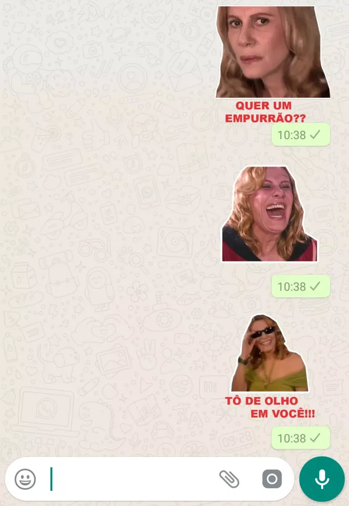 Stickers Memes Brasil Ekran Görüntüleri