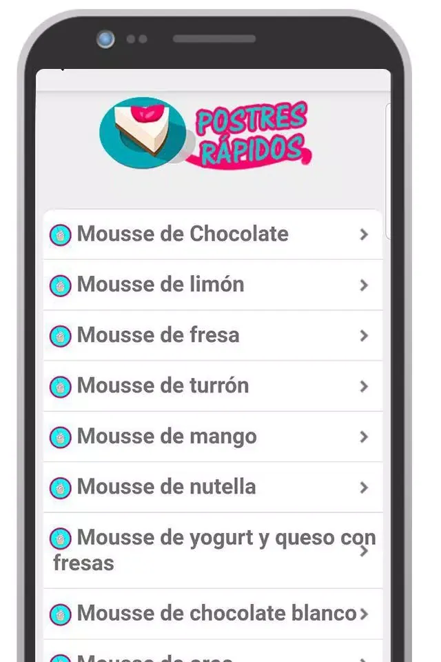 Postres fáciles應用截圖