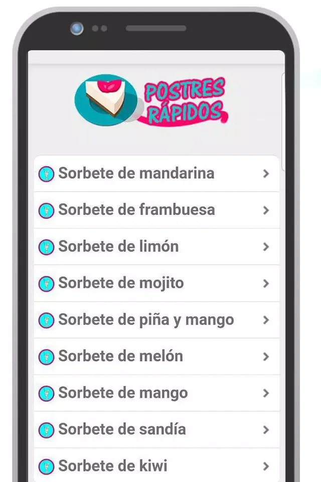 Postres fáciles應用截圖