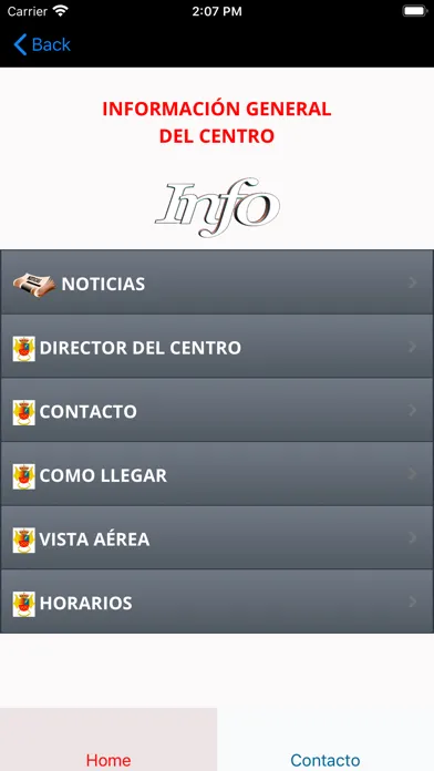 Capturas de tela do CDSCM SAN ISIDRO