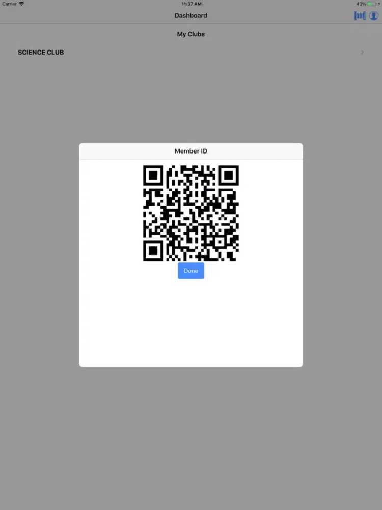 Скриншоты My Club Hours iPad 