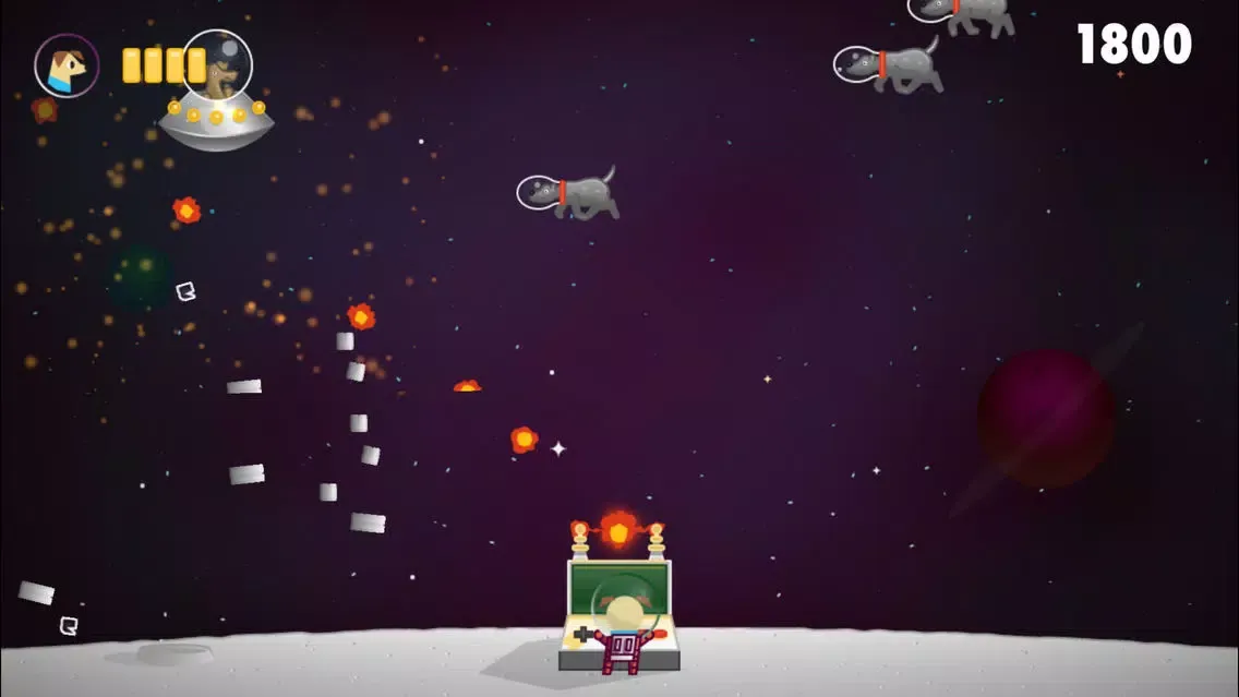 Zrzuty ekranu Space Dog - Invasion on the Moon!