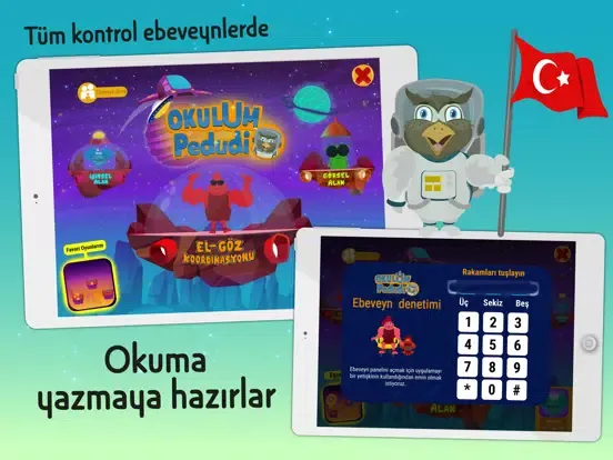 Okulum Pedudi, Eğitici Oyunlar iPad 应用截图