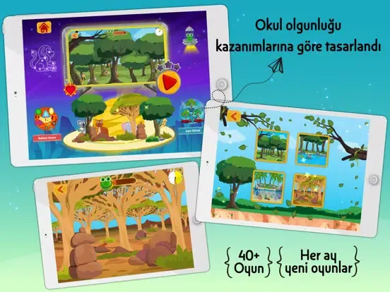 Okulum Pedudi, Eğitici Oyunlar iPad 应用截图