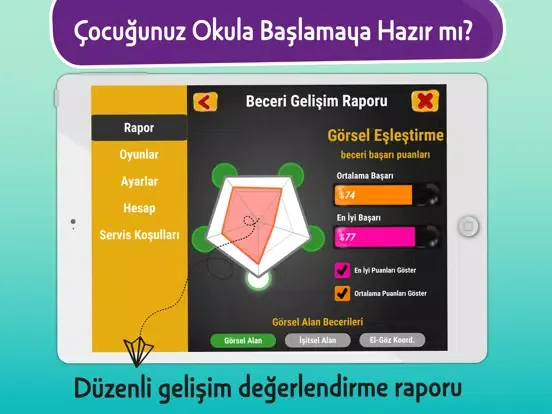 Okulum Pedudi, Eğitici Oyunlar iPad 应用截图