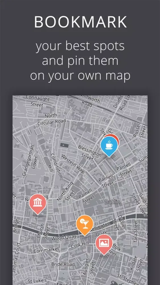Peeble - your map, your places স্ক্রিনশট