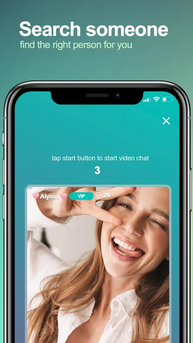 ภาพหน้าจอของ Peek - Live Video Chat