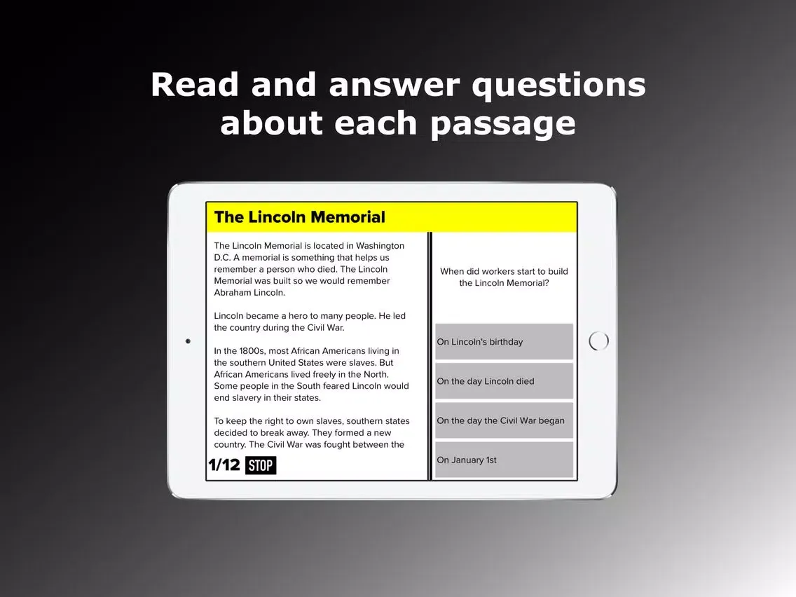 صور 4th Grade Non-Fiction Reading Comprehension iPad 