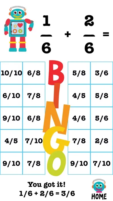 Скриншоты Booop Bop: Bingo Fractions