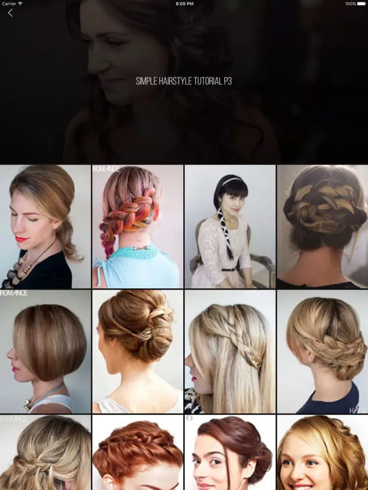 Capturas de pantalla de Hair styles and Haircuts iPad 
