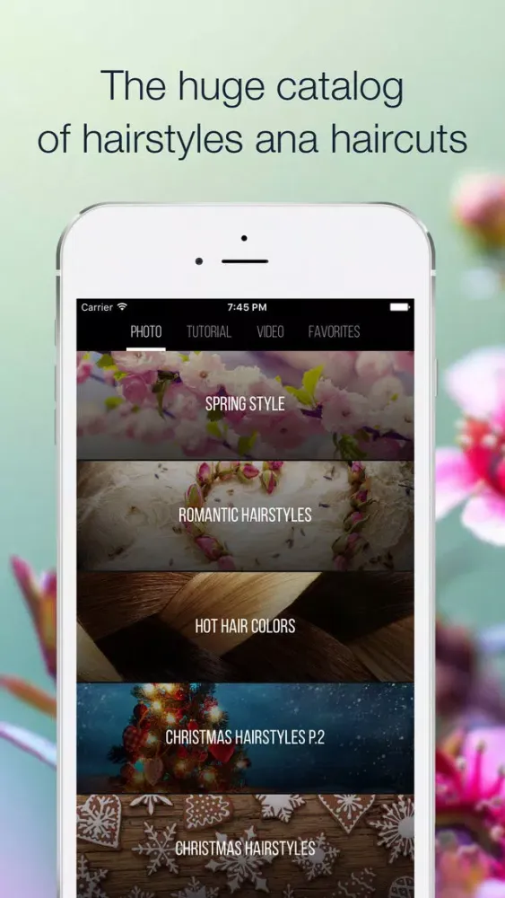 Capturas de pantalla de Hair styles and Haircuts
