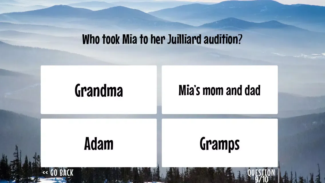 Zrzuty ekranu Ultimate Trivia for if i stay