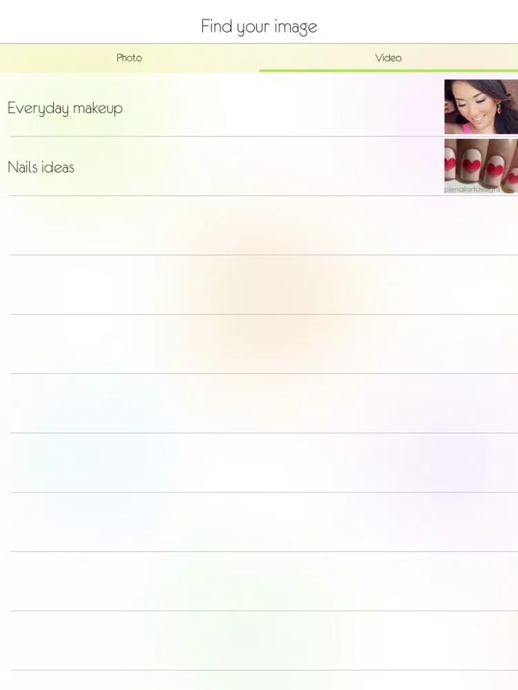 Makeup and nail art iPad  Screenshots