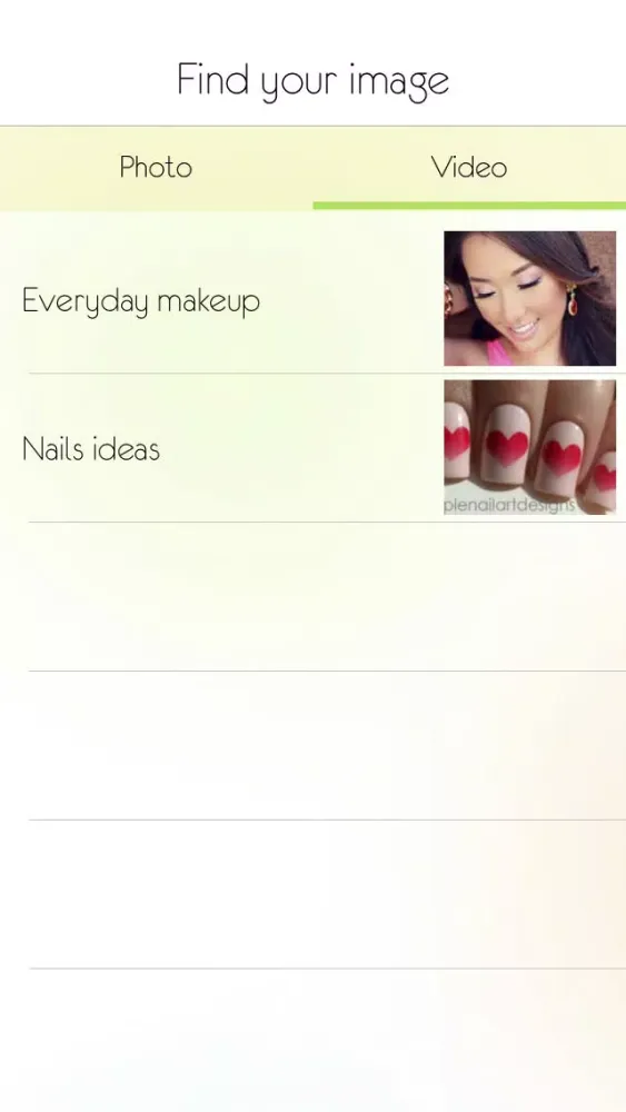 Makeup and nail art Screenshots
