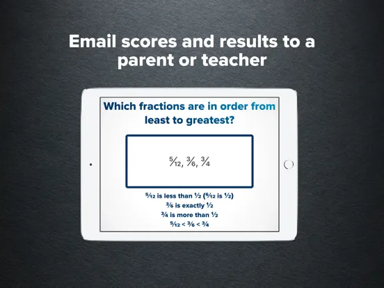 Tangkapan layar 4th Grade Math Practice iPad 
