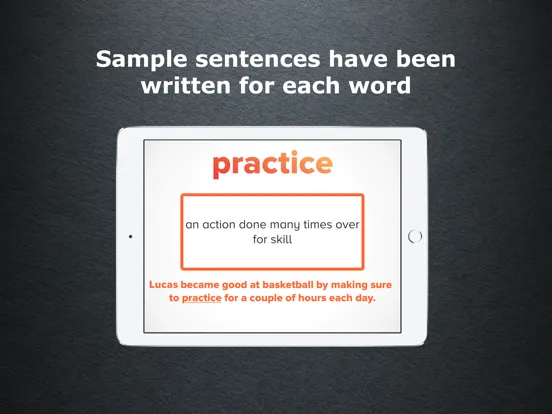 Captures d'écran de 3rd Grade Vocabulary Challenge iPad 
