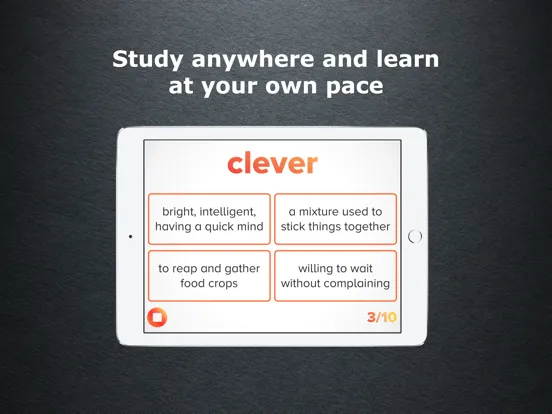 Captures d'écran de 3rd Grade Vocabulary Challenge iPad 
