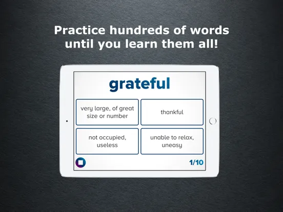 Скриншоты 4th Grade Vocabulary Challenge iPad 