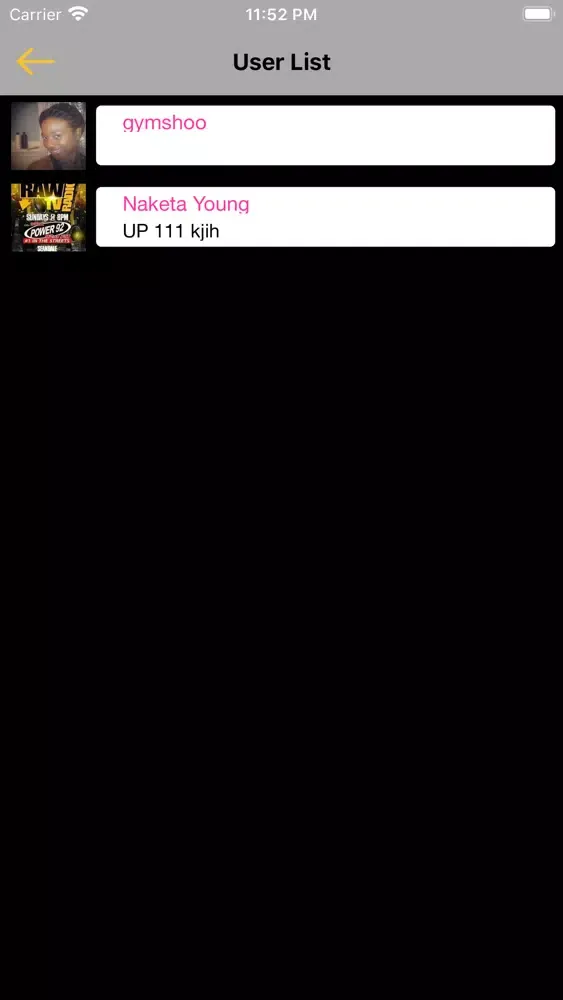 Peek@U GPS Chat应用截图