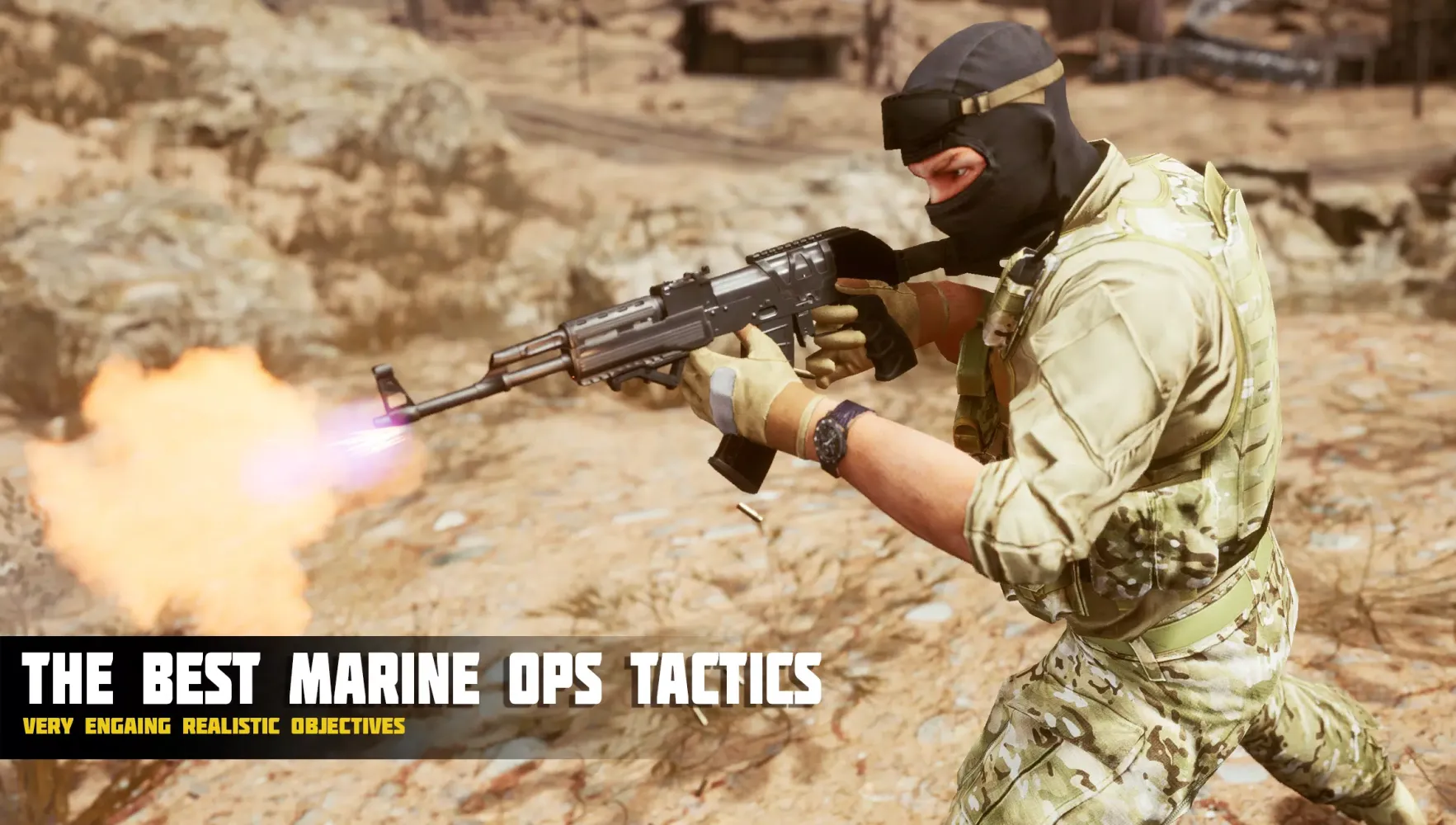 Tangkapan skrin Operation Desert Storm: Marine