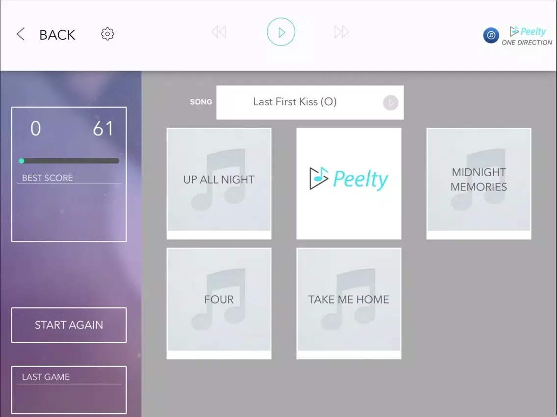 Zrzuty ekranu Peelty - OD Edition iPad 