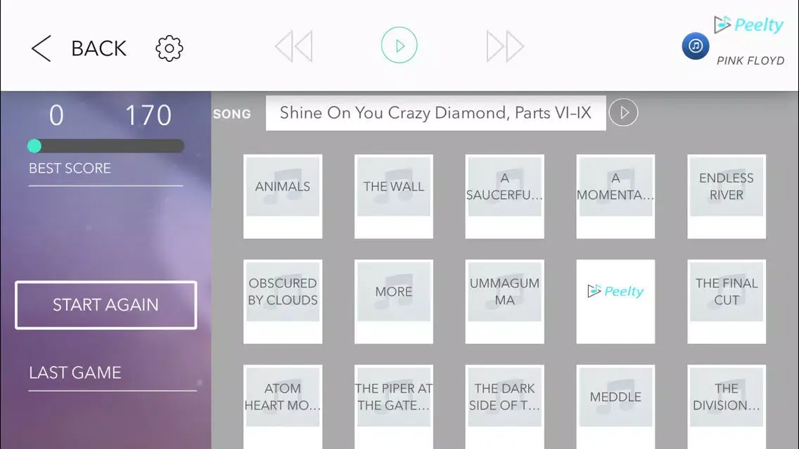 Capturas de pantalla de Peelty - PF