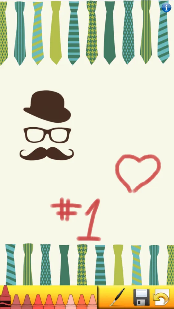 Capturas de tela do Fathers Day Card Creator