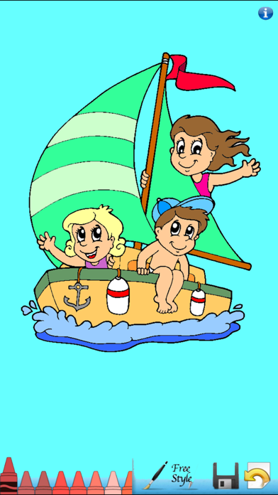 Ocean Coloring Book! スクリーンショット