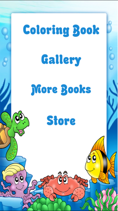 Ocean Coloring Book! スクリーンショット