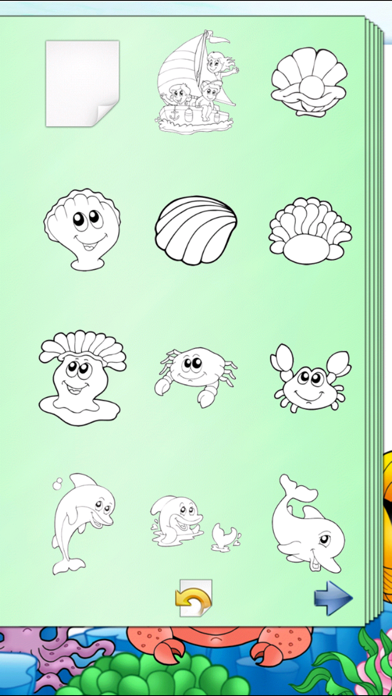Ocean Coloring Book! スクリーンショット