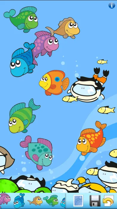 Скриншоты Ocean Sticker Book!