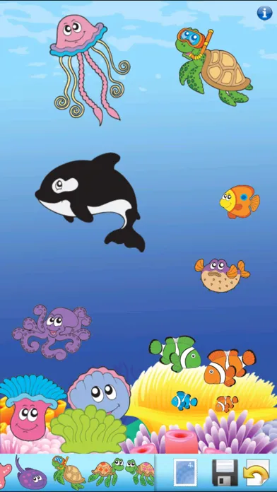 Скриншоты Ocean Sticker Book!