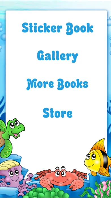 Скриншоты Ocean Sticker Book!