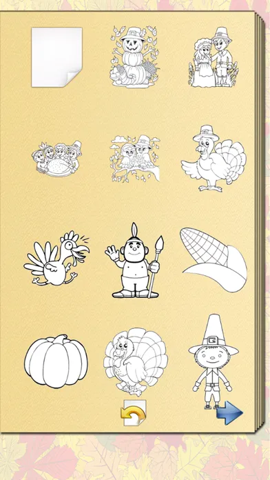Screenshot di Thanksgiving Coloring Book!