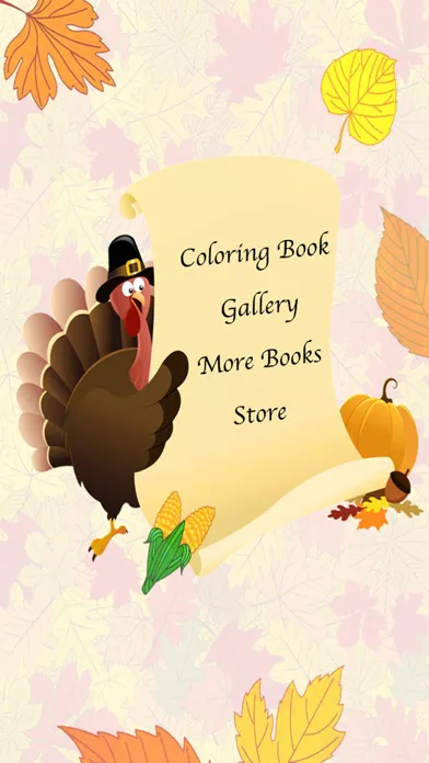 Screenshot di Thanksgiving Coloring Book!
