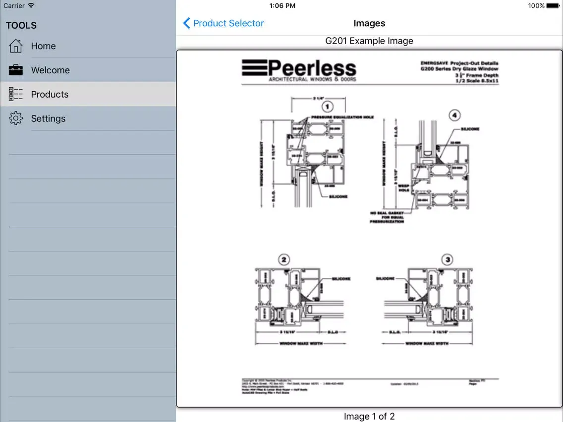 Peerless Toolbox iPad  স্ক্রিনশট