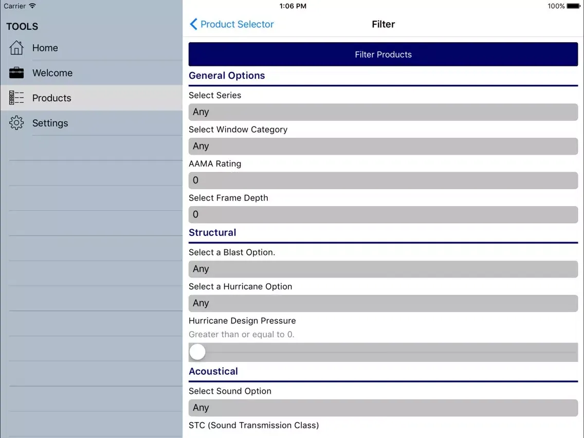 Peerless Toolbox iPad  স্ক্রিনশট