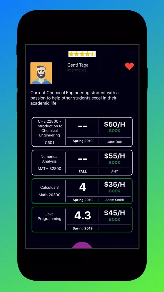 Peer Tutors應用截圖