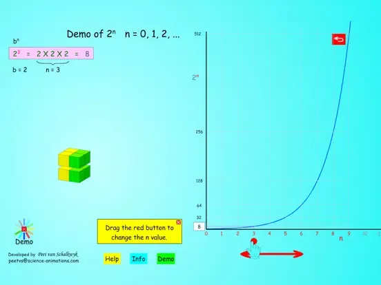 Tangkapan skrin Exponents Animation iPad 
