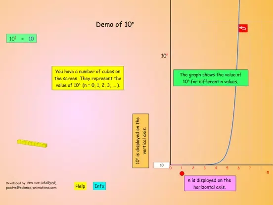 Tangkapan skrin Exponents Animation iPad 
