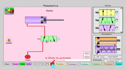 Pneumatics Animation स्क्रीनशॉट