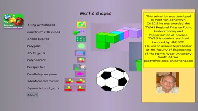 Learning Maths Shapes スクリーンショット