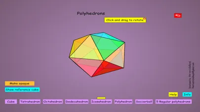 Learning Maths Shapes スクリーンショット