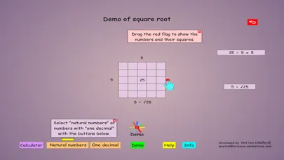 Square Root Animation স্ক্রিনশট