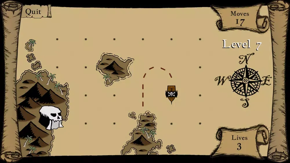 Capturas de tela do Pirate's Run
